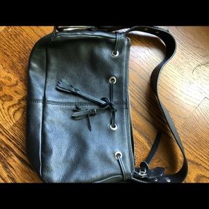Hogan vintage leather should bag